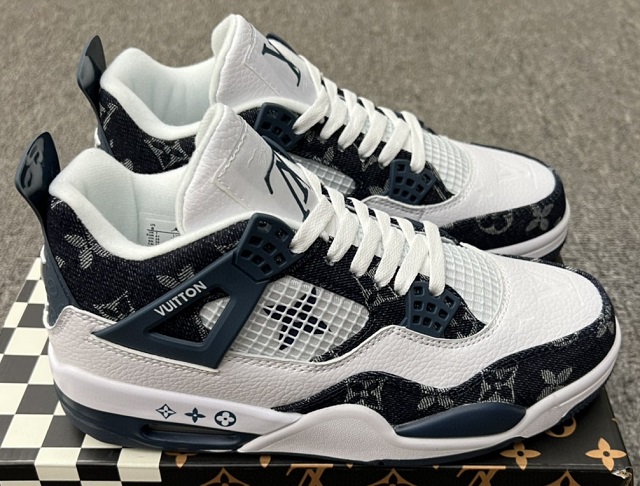 Air Jordan 4 Retro Iv Blue